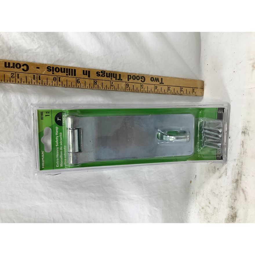Hillman Extra Heavy Safety Hasp 7" Zinc