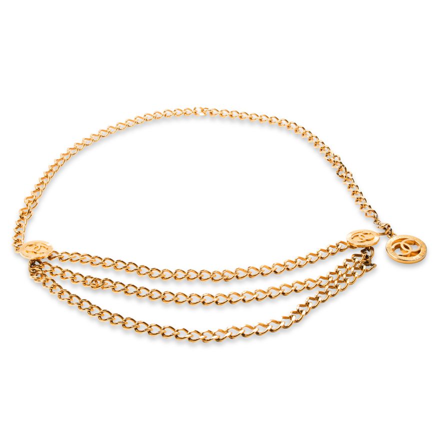 A metal belt, Chanel
