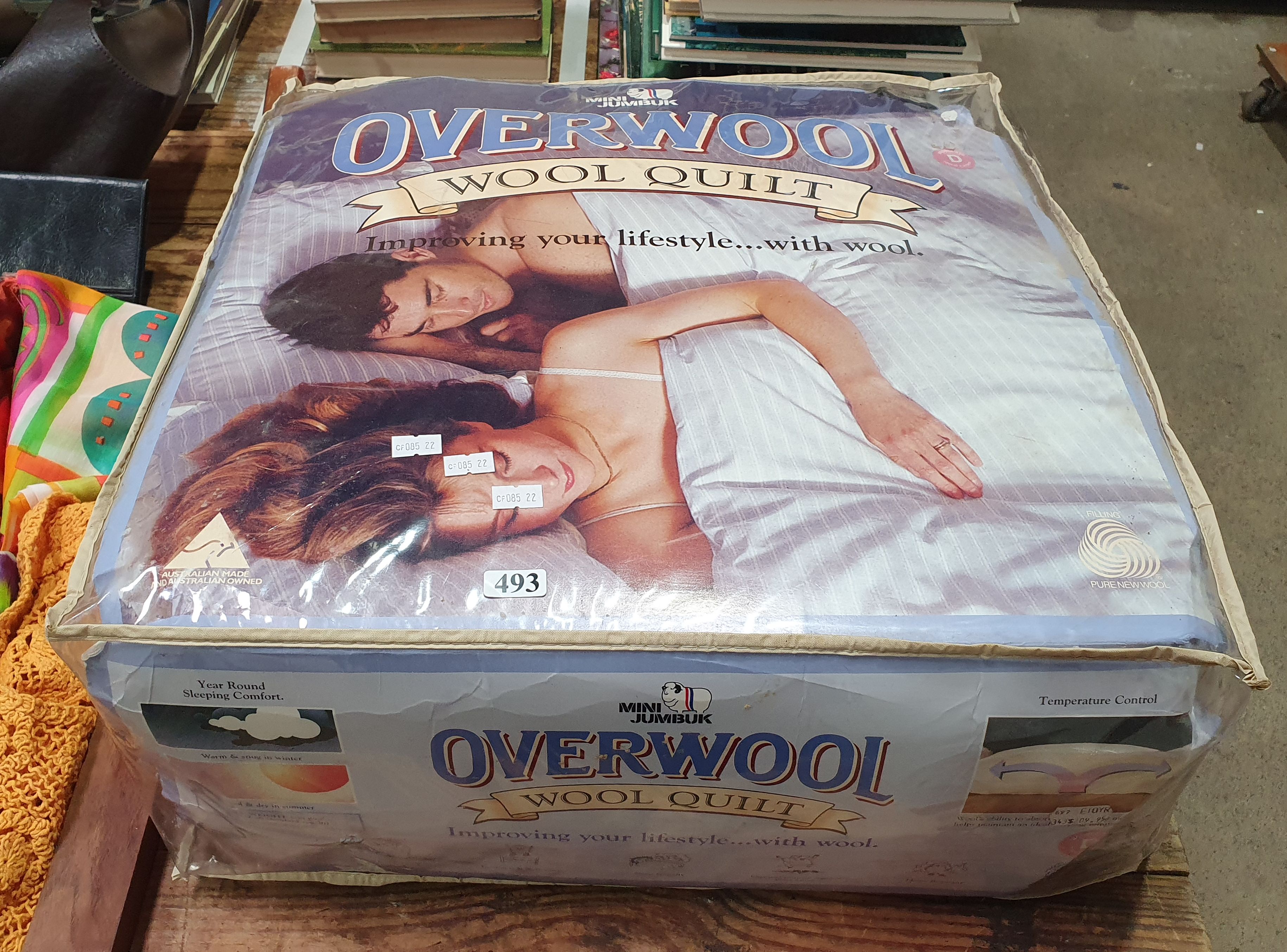 493 · AN OVERWOOL WOOL QUILT