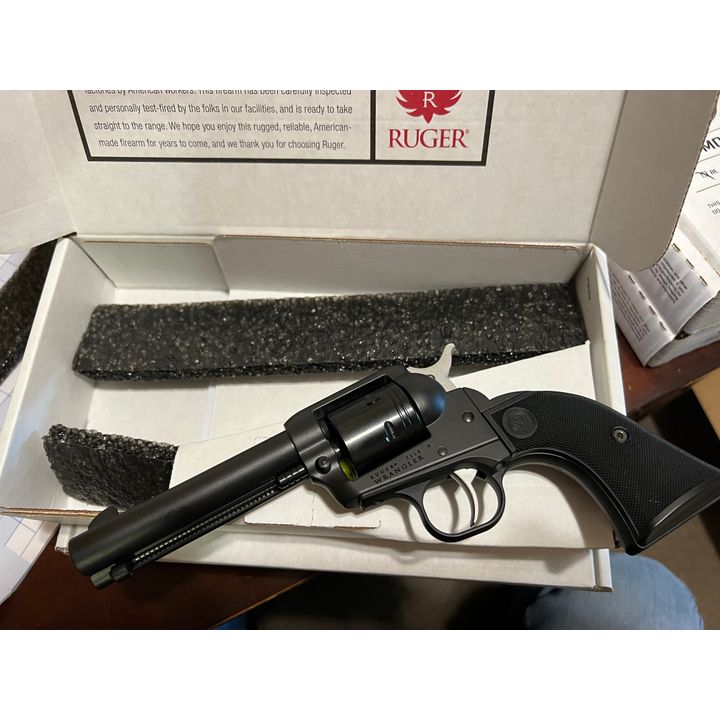 Ruger Wrangler .22 LR 6-Shot Revolver w/ Black Cerakote Finish and 4-5/8'' Barrel