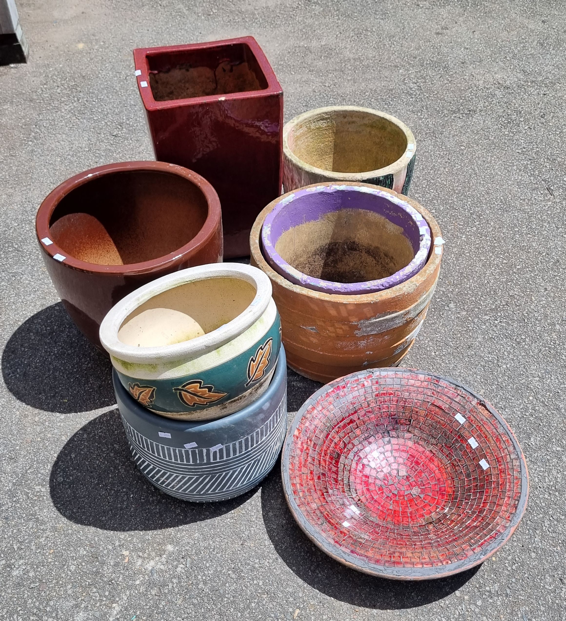 A Quantity Of Plant Pots