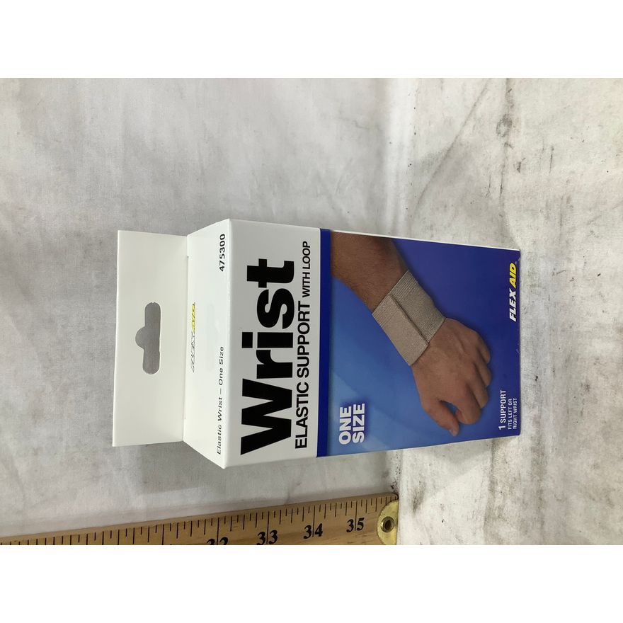 Flex Aid Wrist Elastic Support w/ Loop (One Size)