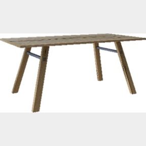 DINING TABLE + BENCH SEAT SET (LIGHT OAK WOOD) **Updated Description**