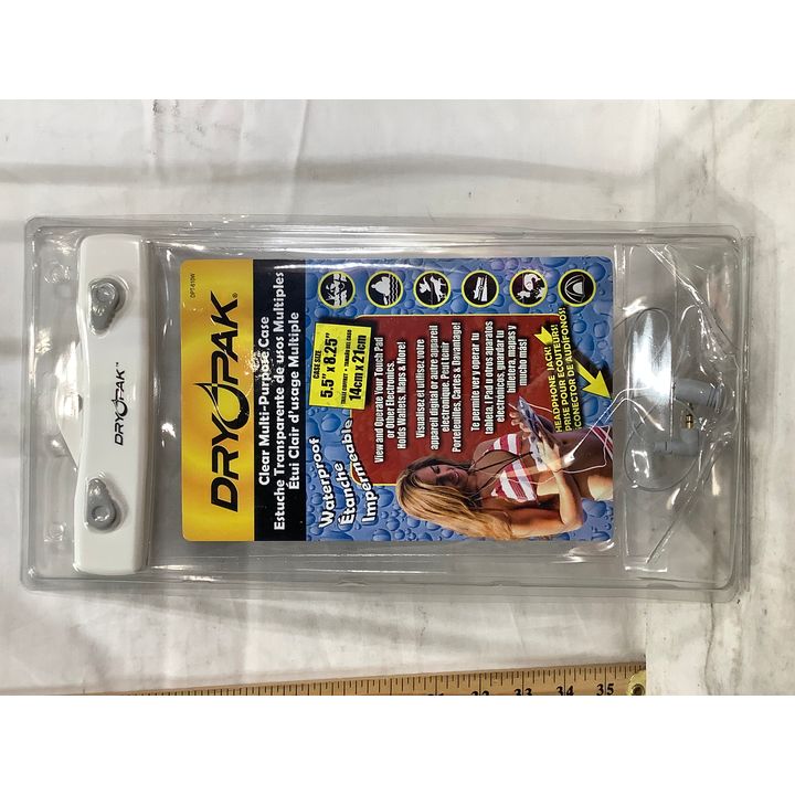 Dry Pak Clear Multi-Purpose Waterproof Case 5.5"x8.25"