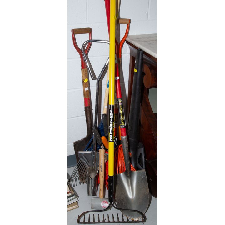 Assortment of Garden Hand Tools