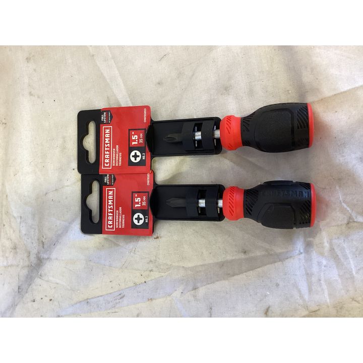 (2) Craftsman 1.5'' Screwdriver