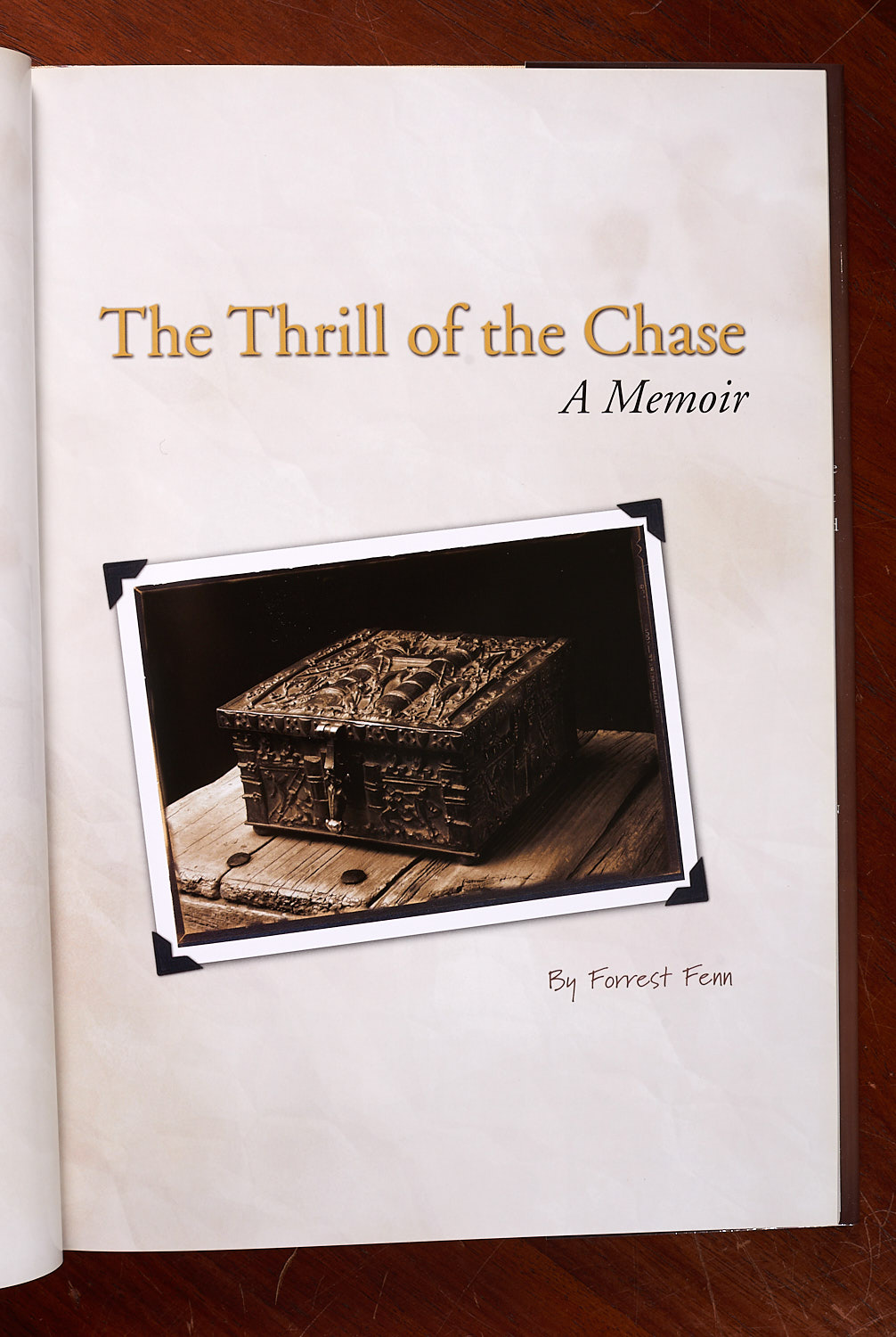 the thrill of the chase: a memoir book buy