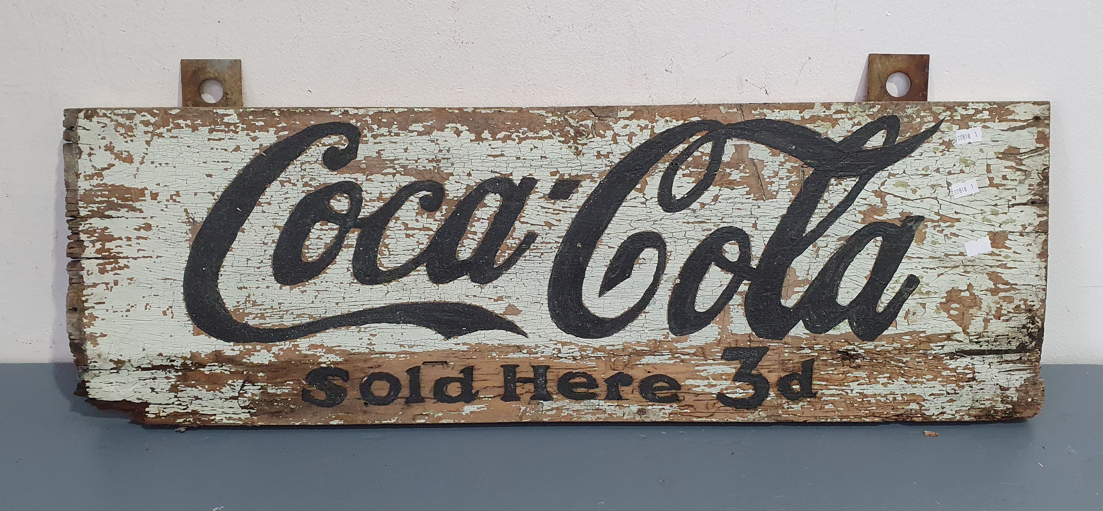 A Vintage Coke Sign