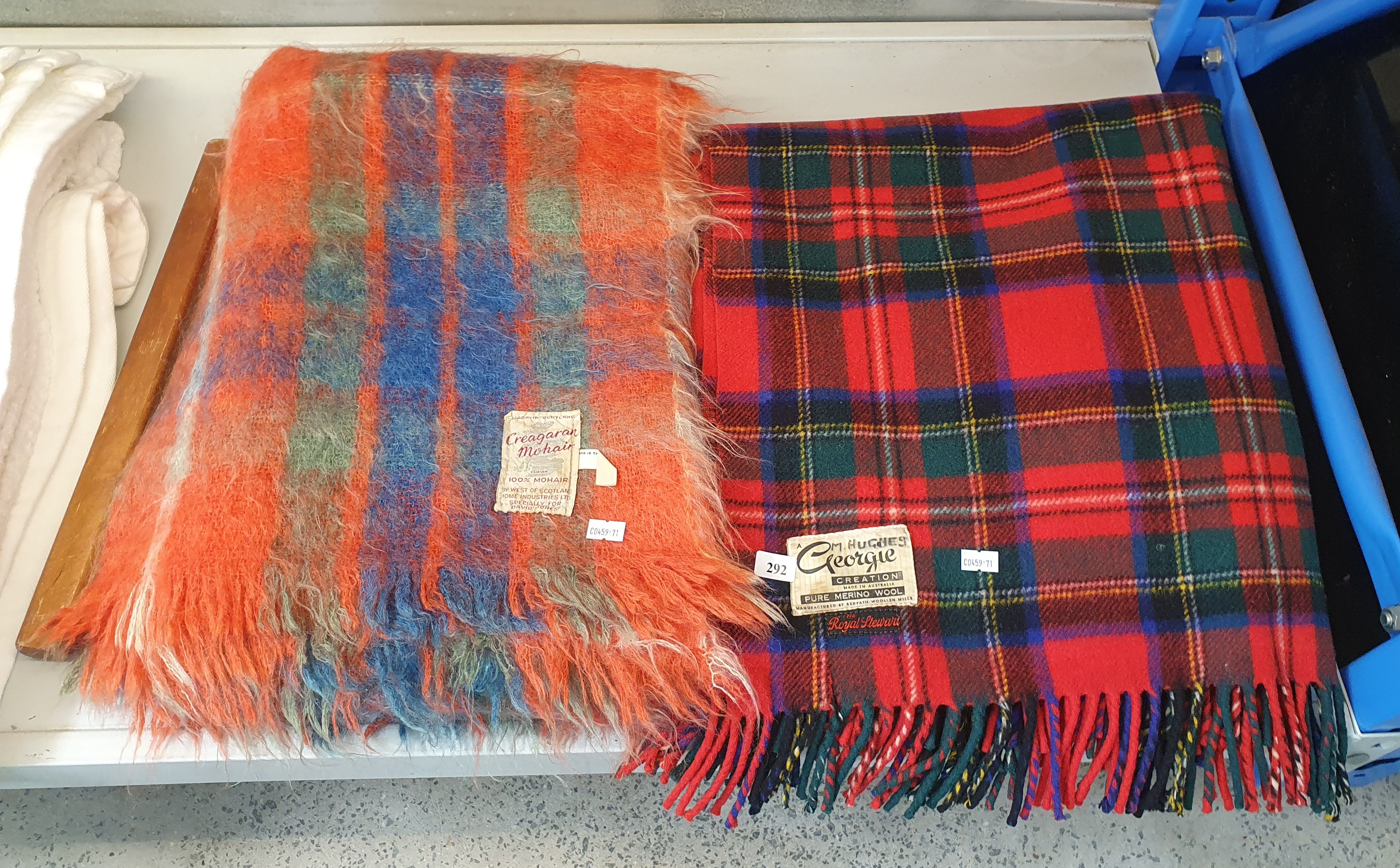 292 · TWO VARIOUS RUGS