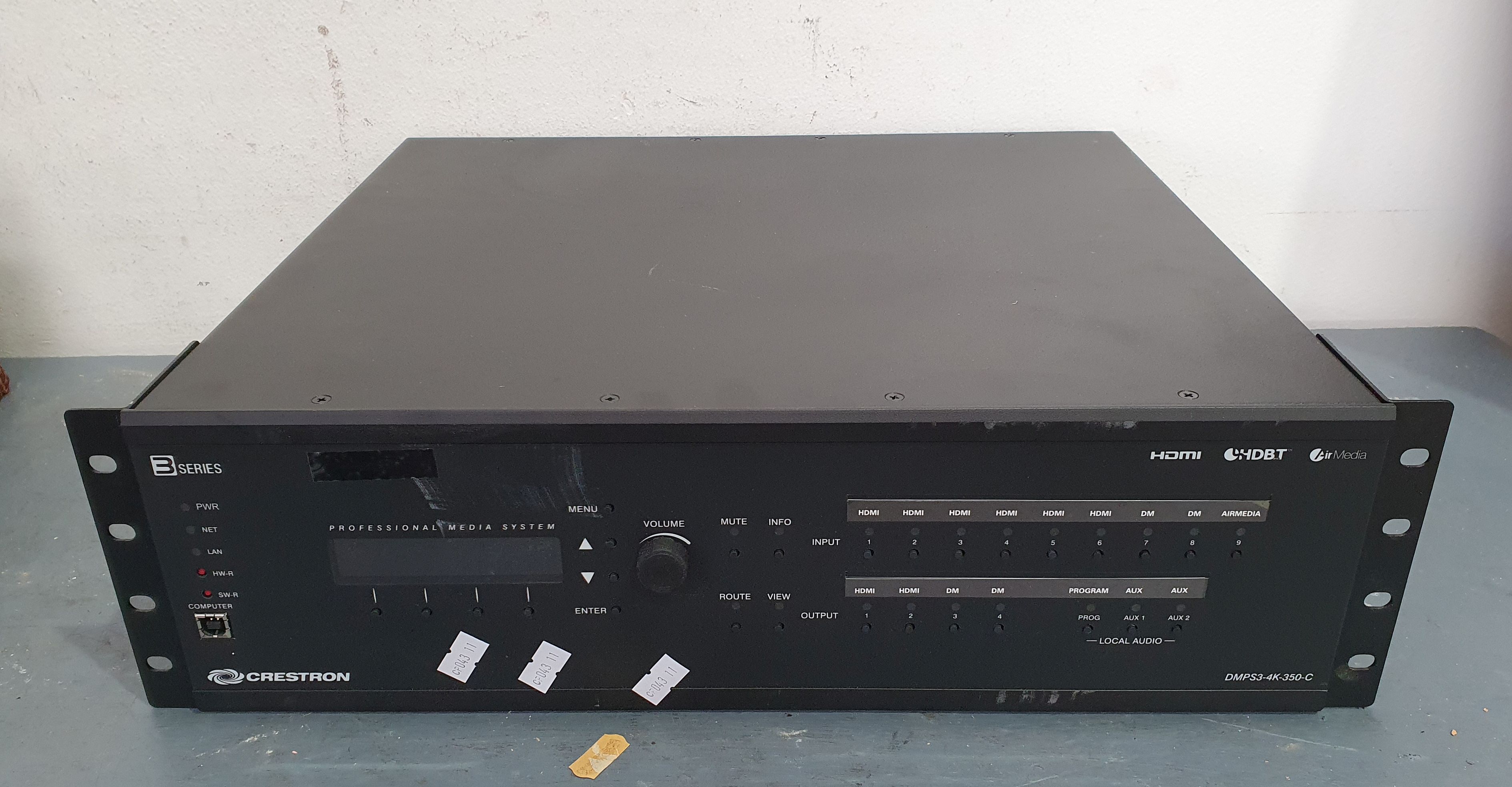 A Creston 3 Series Professional Media System