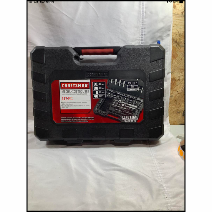 Craftsman 117pc Mechanics Tool Set