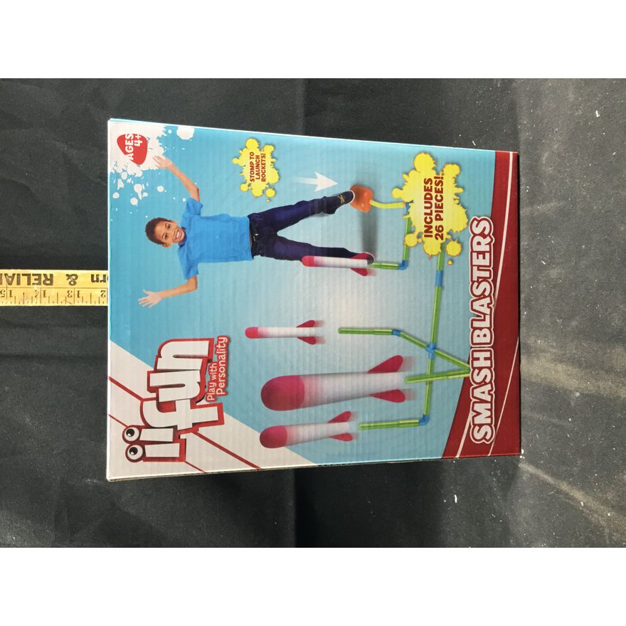 fun!! 26pc Smash Blasters Rocket Launcher Toy