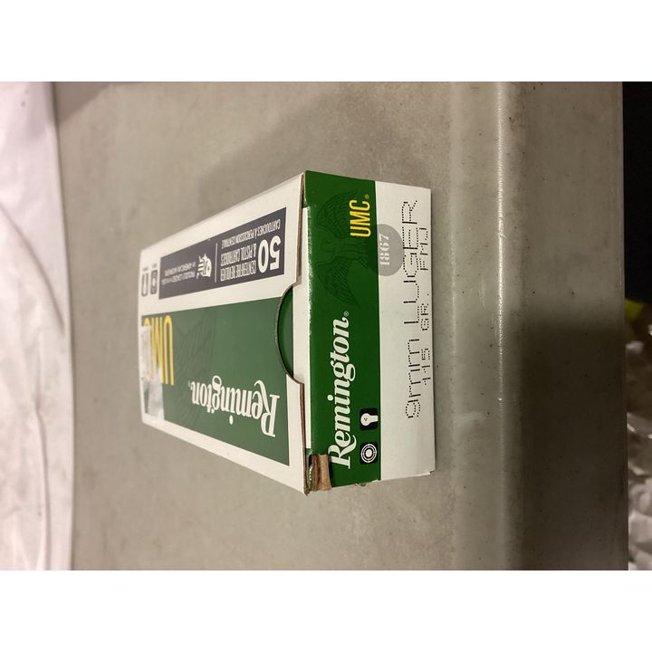 Remington 9mm Luger 115Gr. FMJ- 50 Round
