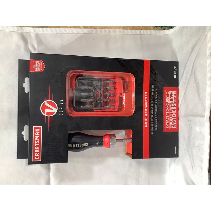 Craftsman V-Series 18pc Ratcheting Screwdriver Set