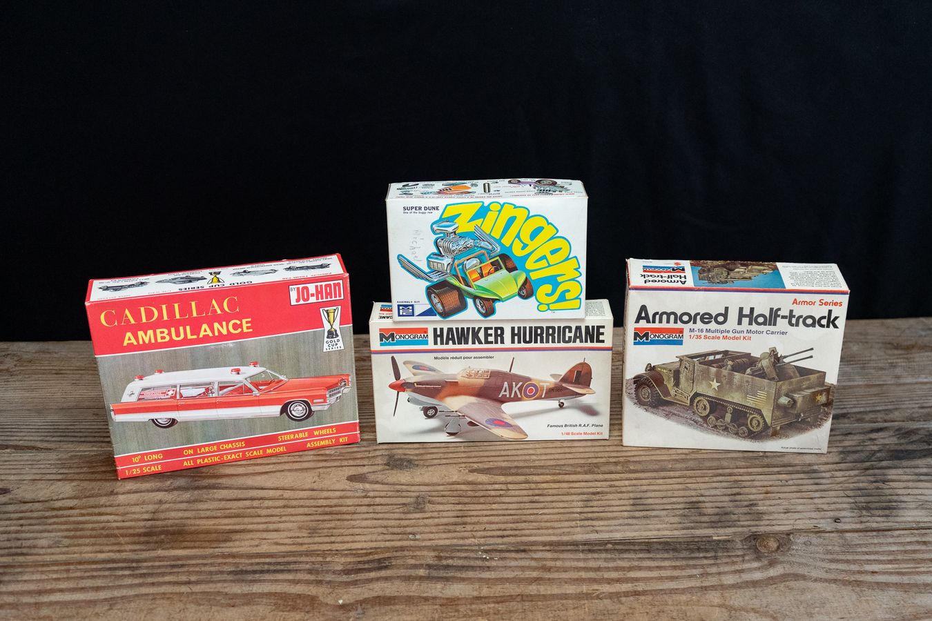 First Kit Toy Four Vintage Model Toy Kits | Harritt Group, Inc