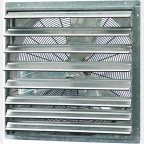 iLiving - 30" Wall Mounted Shutter Exhaust Fan - A19