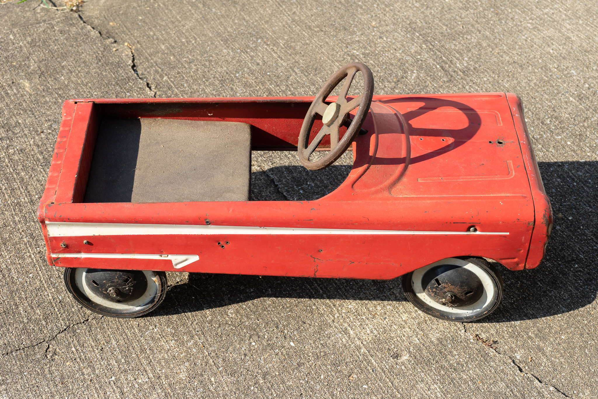 Red Ford Falcon Toy Pedal Car | Harritt Group, Inc