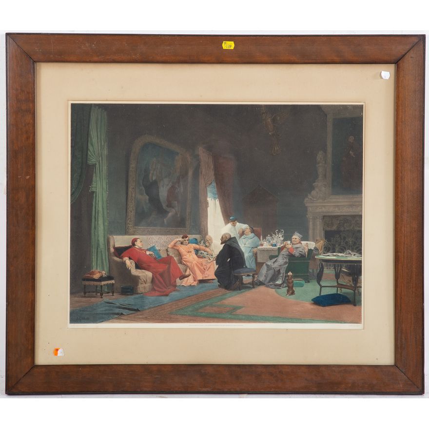After Vibert. In the Cardinals' Chambers