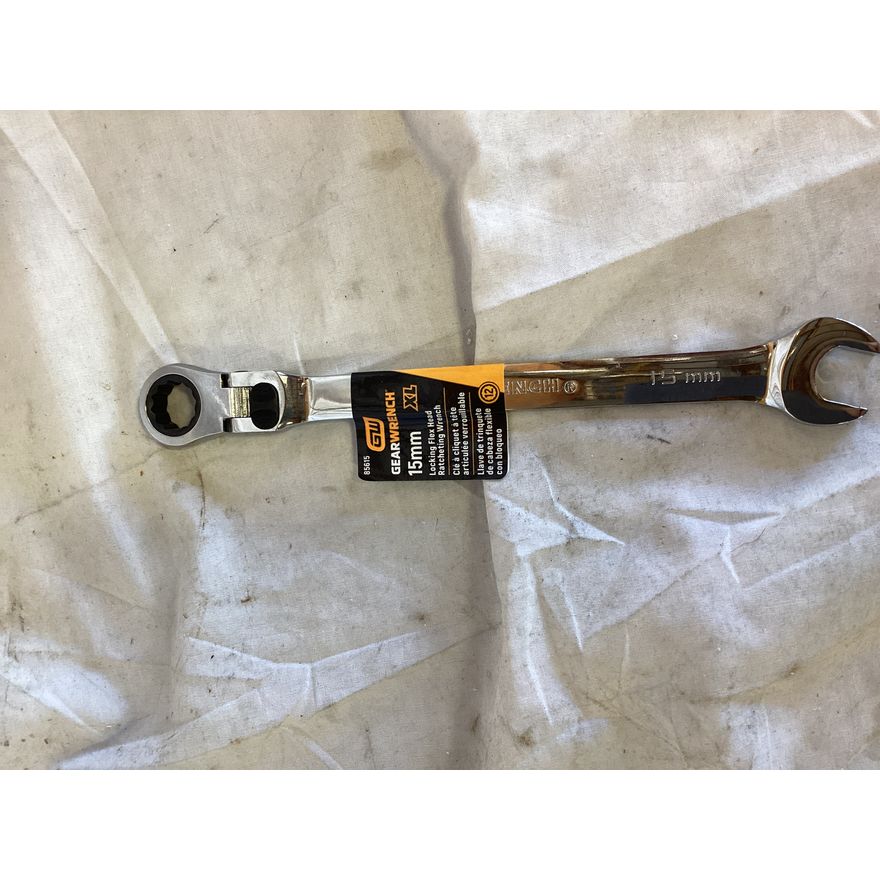 Gear Wrench 15mm XL Locking Flex Head Ratcheting Wrench