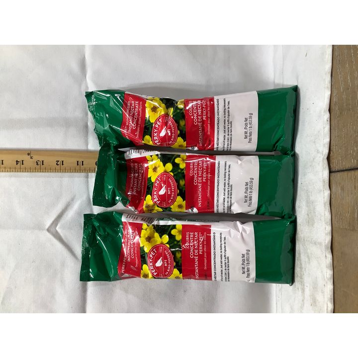 (3) Perky Pet 1lb Instant Nectar Hummingbird Concentrate