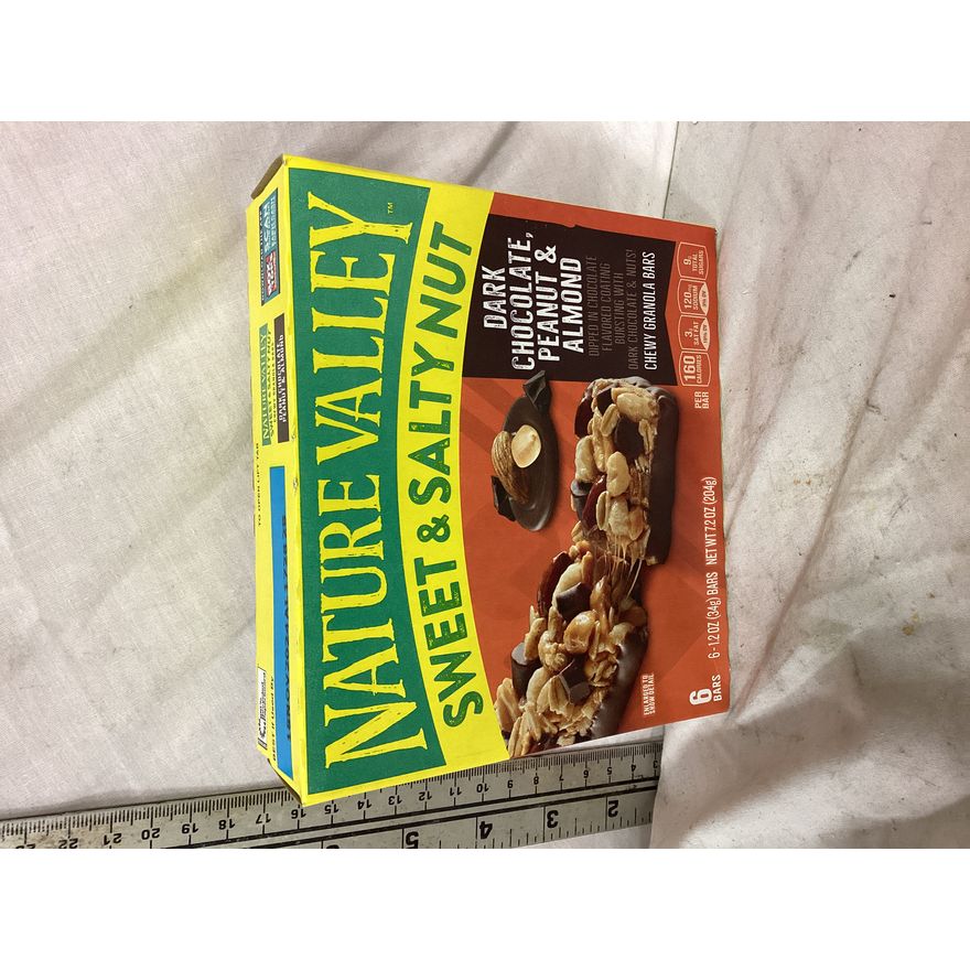 Nature Valley Sweet & Salty Nut Dark Chocolate Peanut & Almond Chewy Granola Bars (BB 11/18/2024)