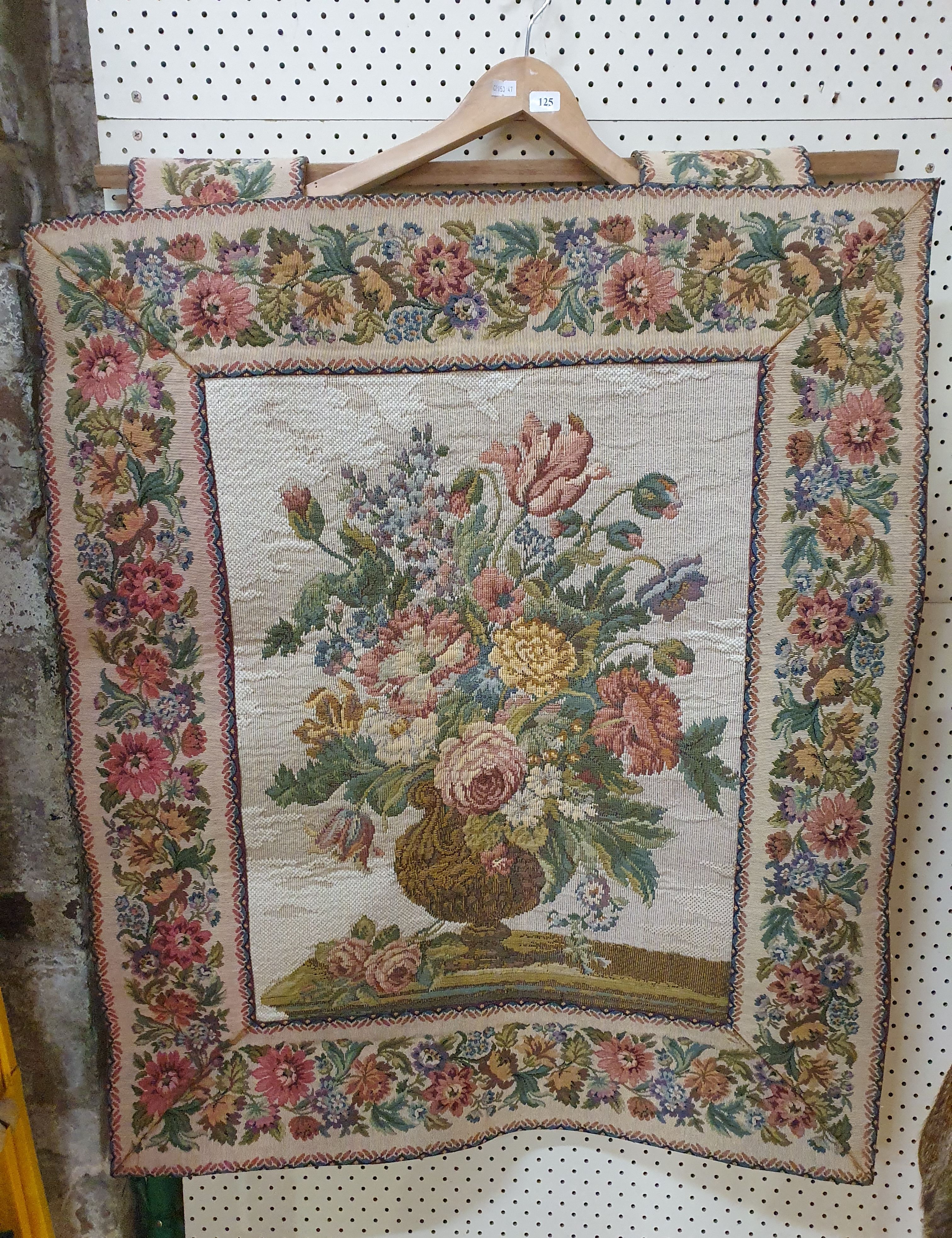 125 · A MACHINE TAPESTRY WALL HANGING
