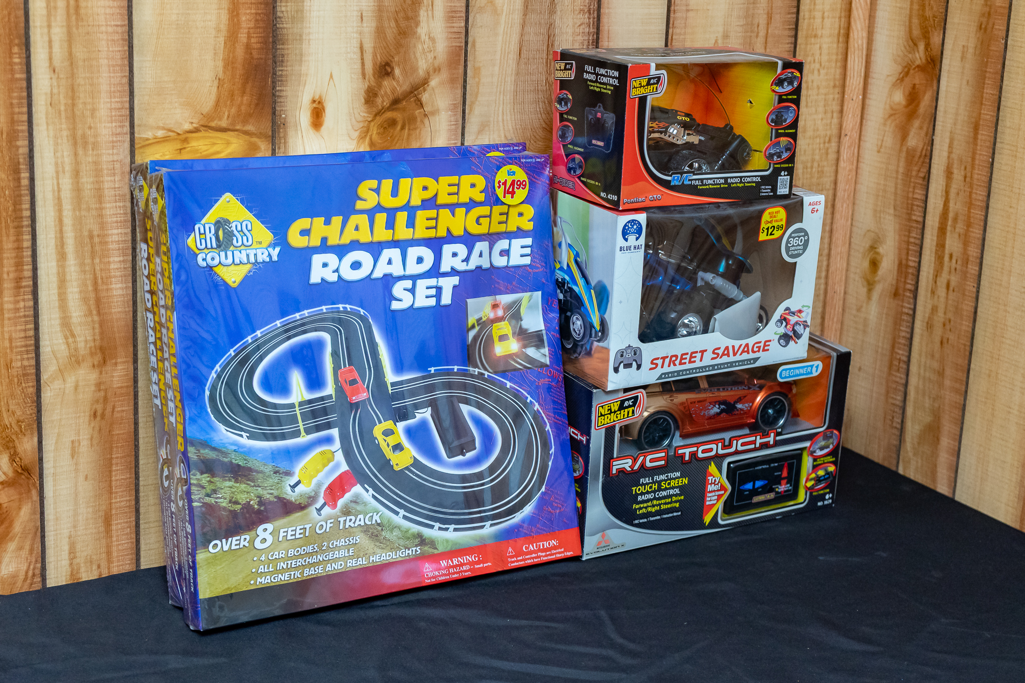 Super Challenger Road Race Set and RC Cars | Harritt Group, Inc