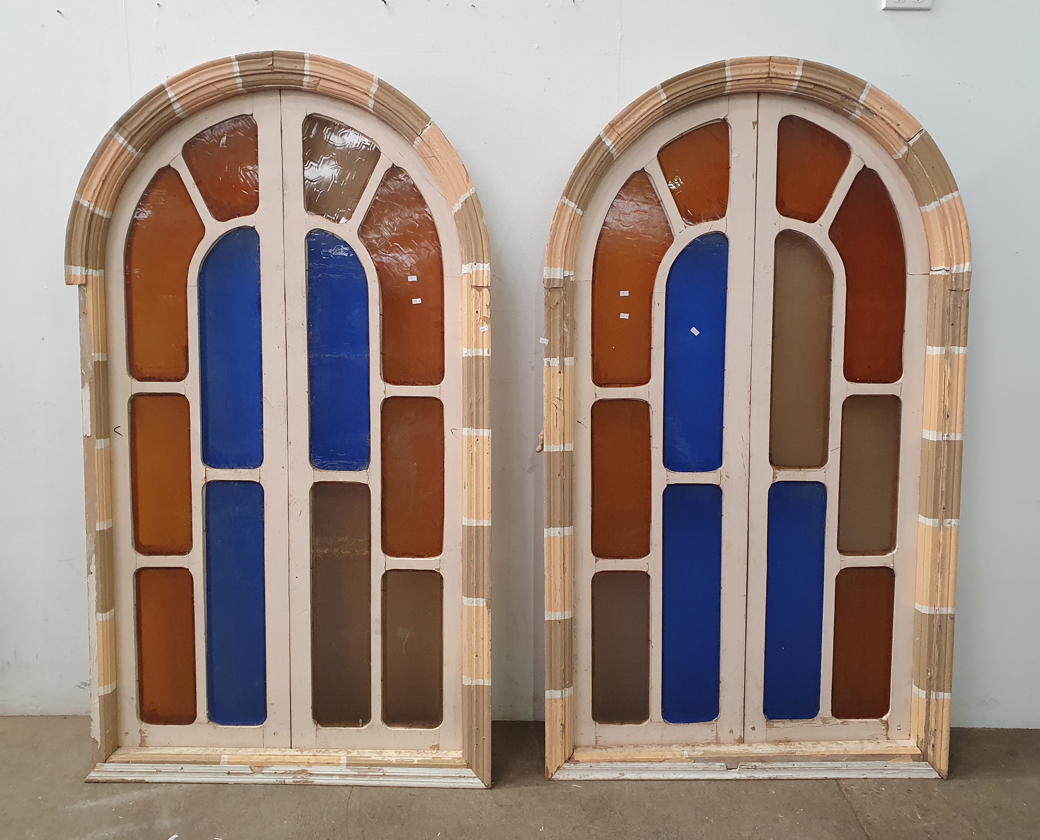 A Pair Of Dome Top Windows