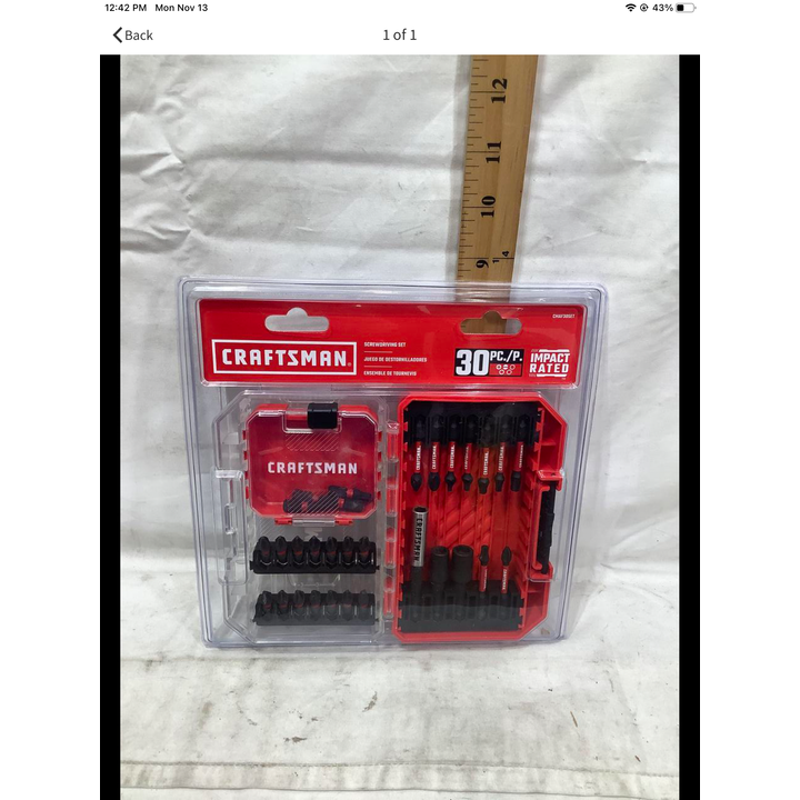 Craftsman 30pc Screwdriving Set
