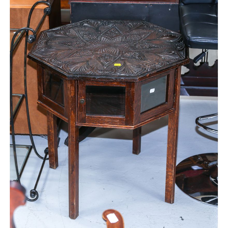 Anglo-Indian Style Vitrine Table