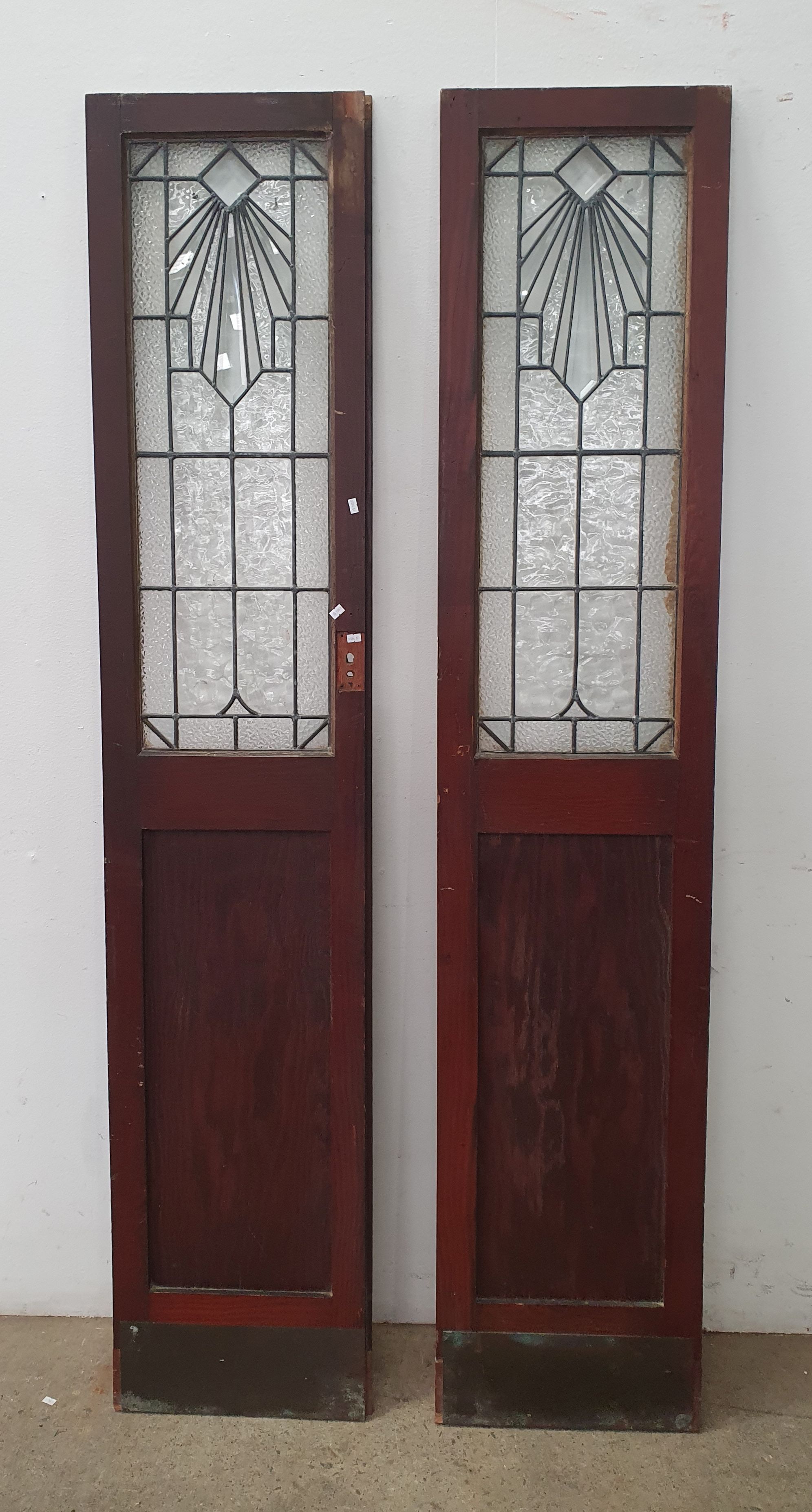 A Set Of Painted Doors