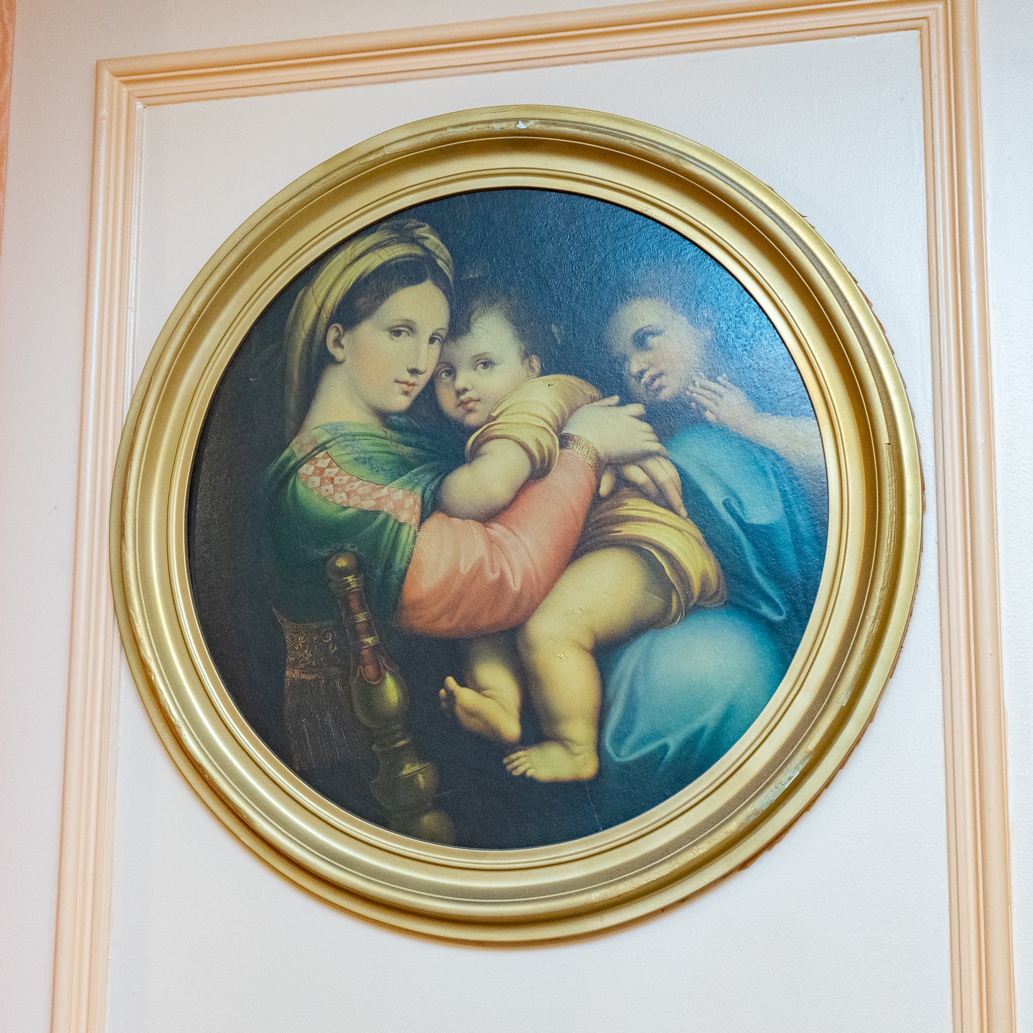 Framed Reproduction of "Madonna of the Chair" by Raphael | Harritt ...