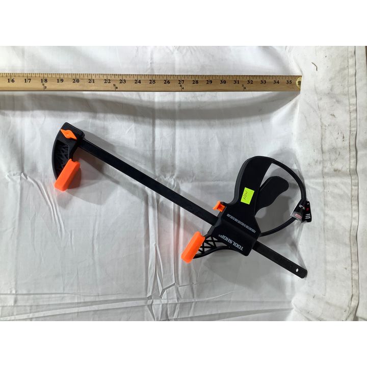 Tool Shop 12" Ratcheting Bar Clamp, Converts To A Spreader