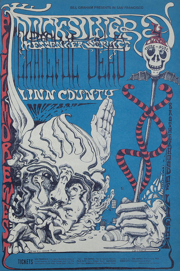 Grateful Dead / Quicksilver Messenger Service. 1968. | Poster Auctions  International