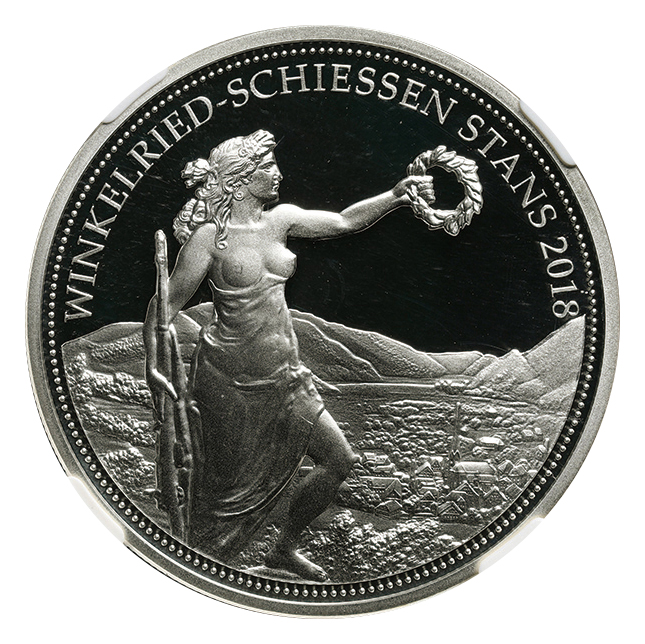 スイス 射撃祭記念 Shooting Festival Coins Stans 数量は多 40290円