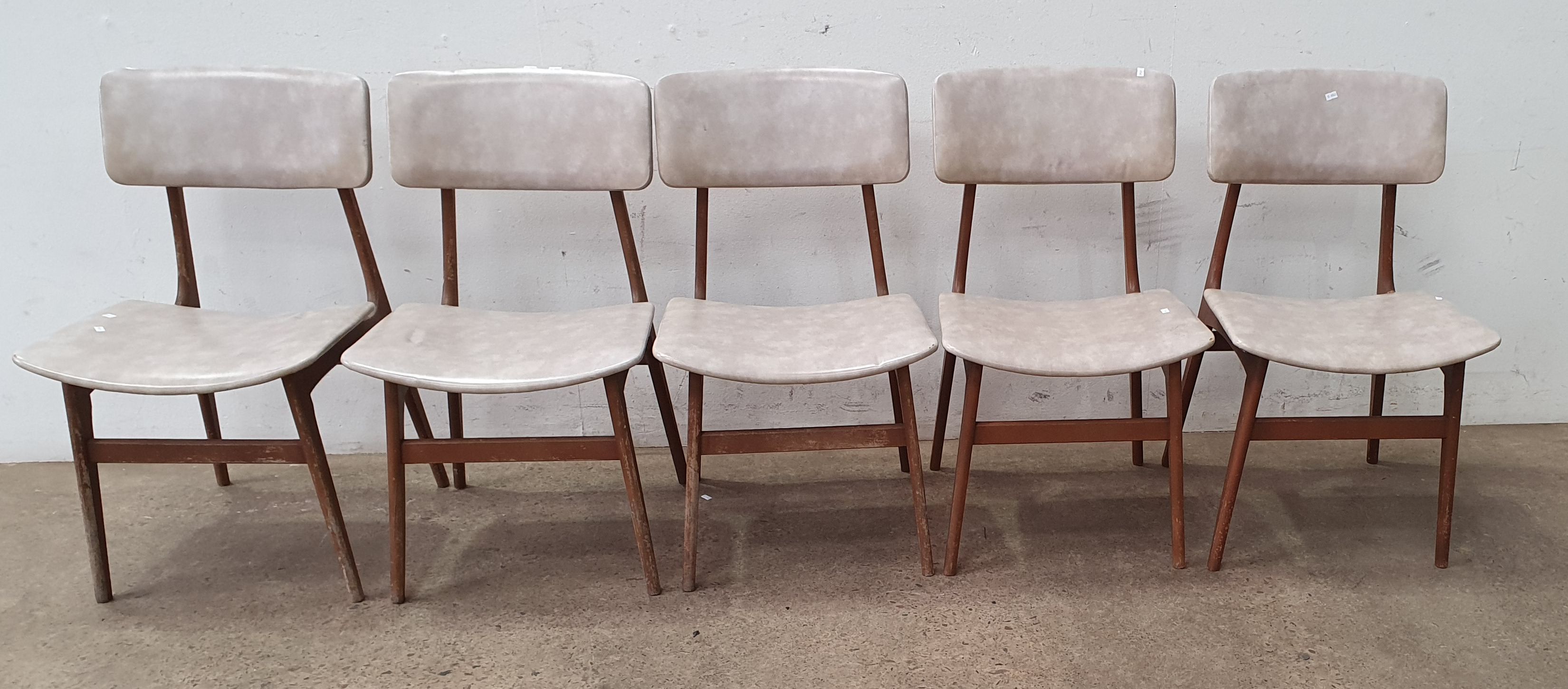Five Mid Century Chairs