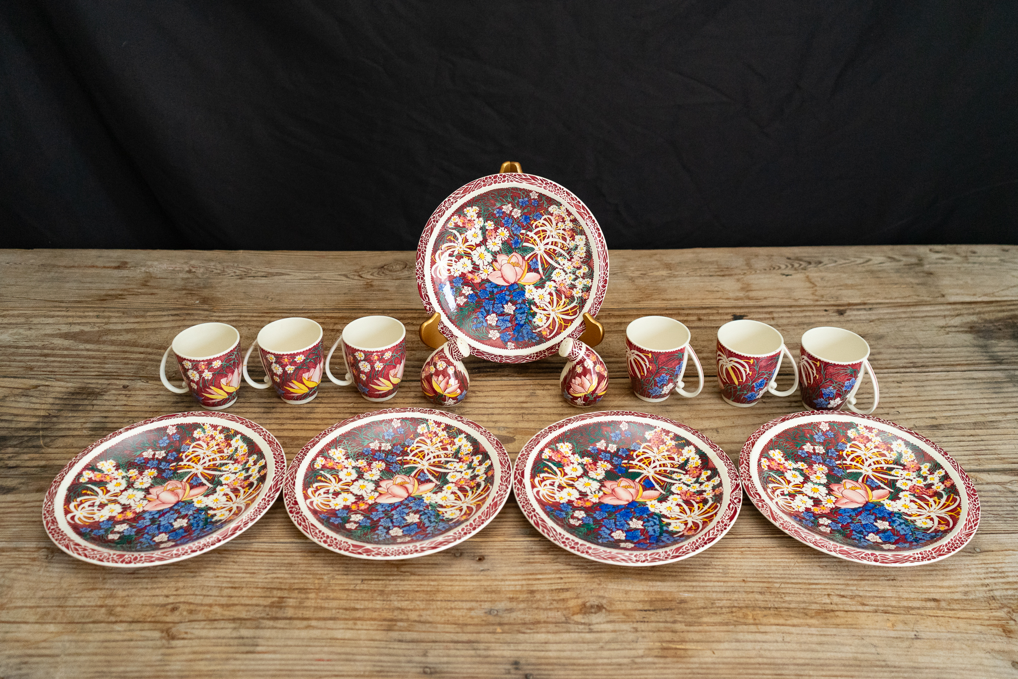 Lei Lani Vernon Kilns Tea Set | Harritt Group, Inc