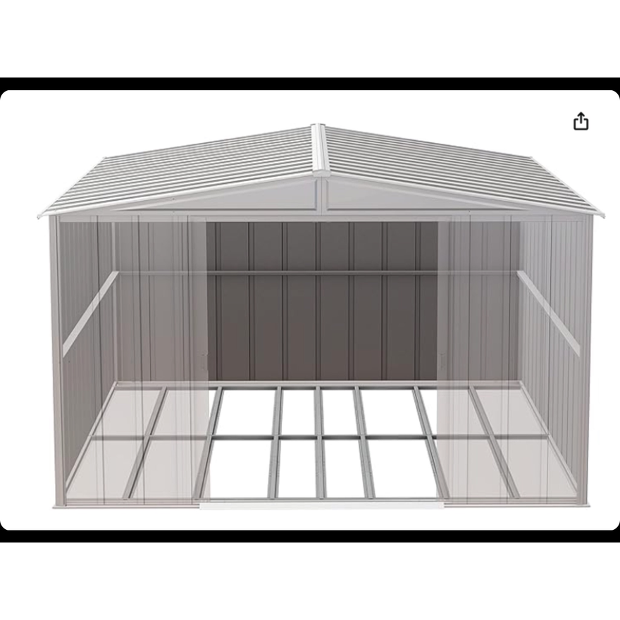 Arrow Sheds Floor Frame Kit for Arrow Classic & Select Sheds - Fits Models 10'x11', 12', 13' & 14'
