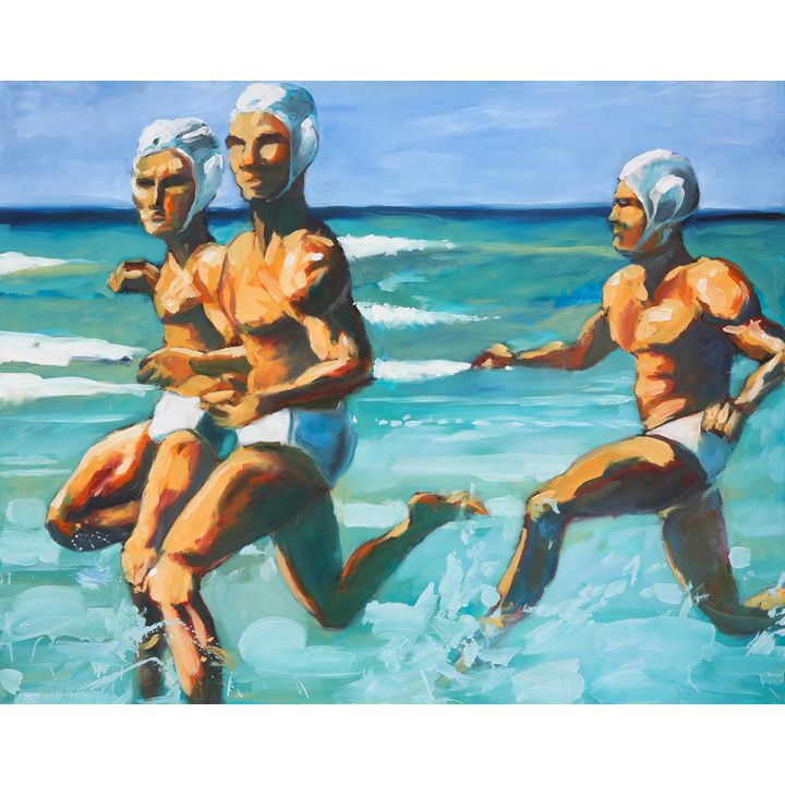 Painting, Richard Merchan