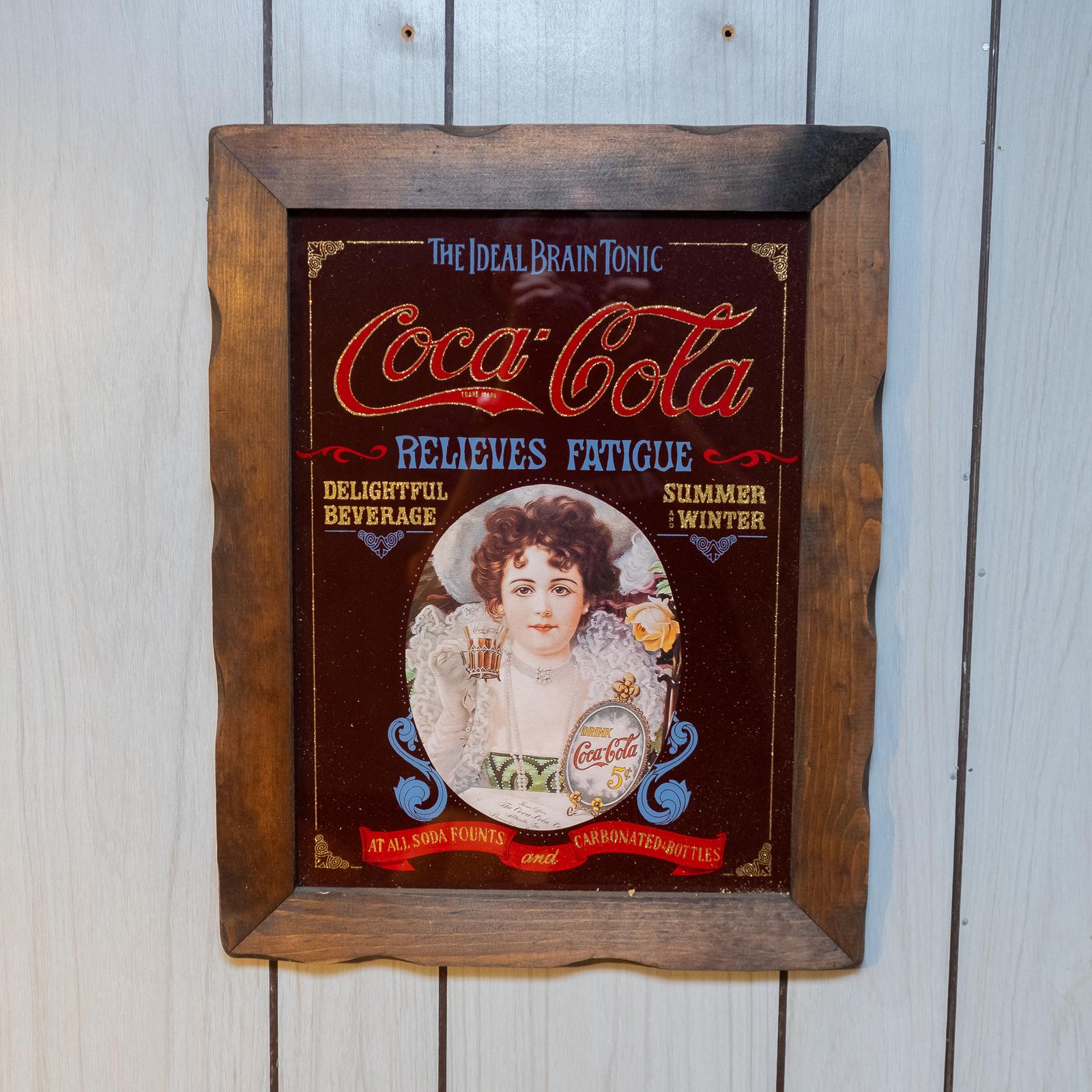 Reproduction Coca-Cola Advertisement Sign | Harritt Group, Inc