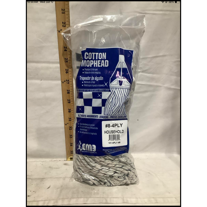 Household Cotton MopHead #8-4Ply