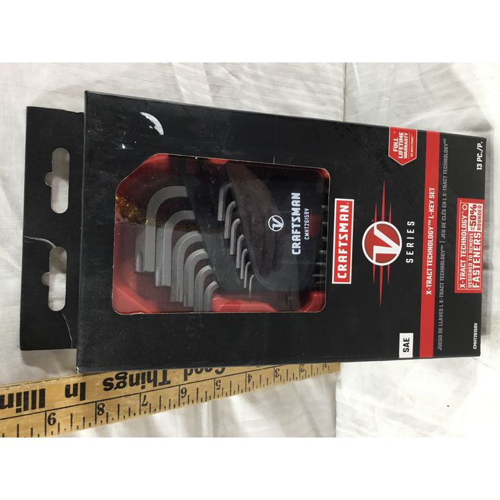 Craftsman V Series X-Tract Technology SAE L-Key Set - 13 Pc