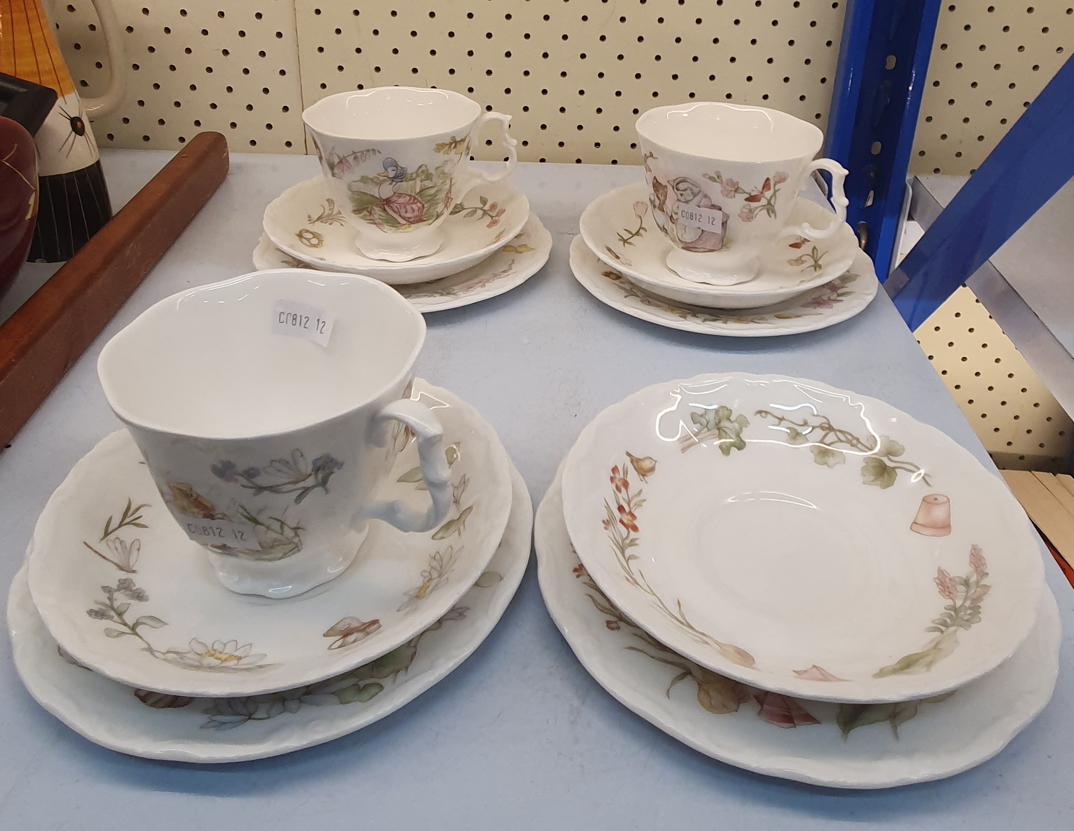 45 · THREE ROYAL ALBERT BEATRIX POTTER TRIOS