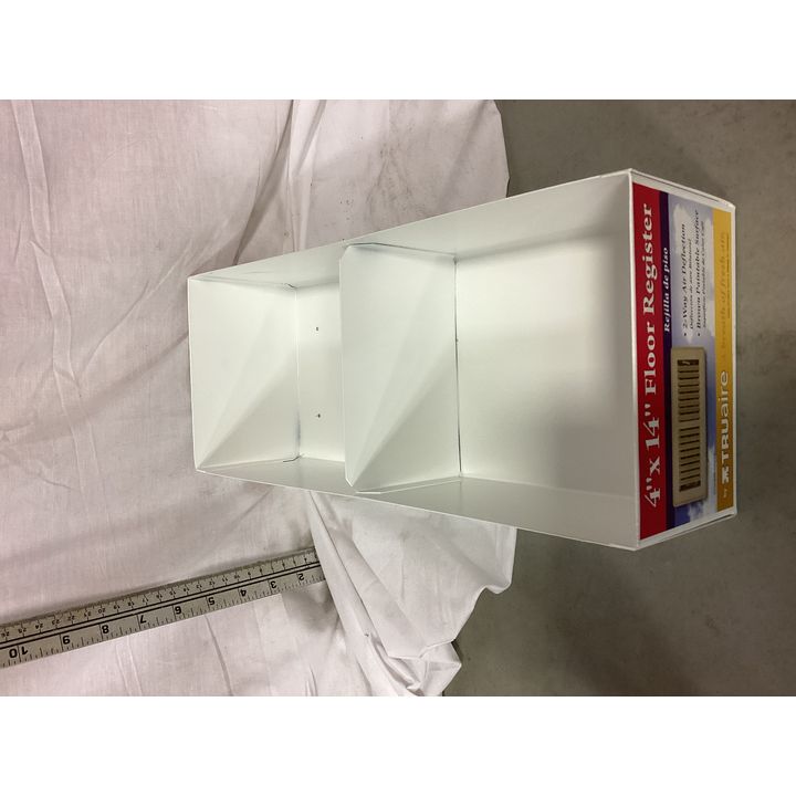 16 1/2'' x 7 1/2'' Metal Container Box w/ Divider