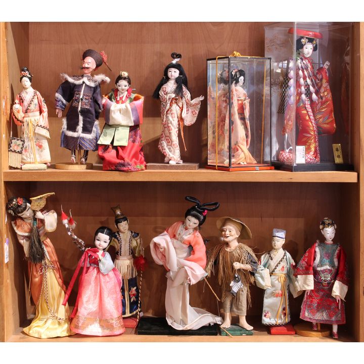 Chinese, Japanese, and Korean Style Dolls