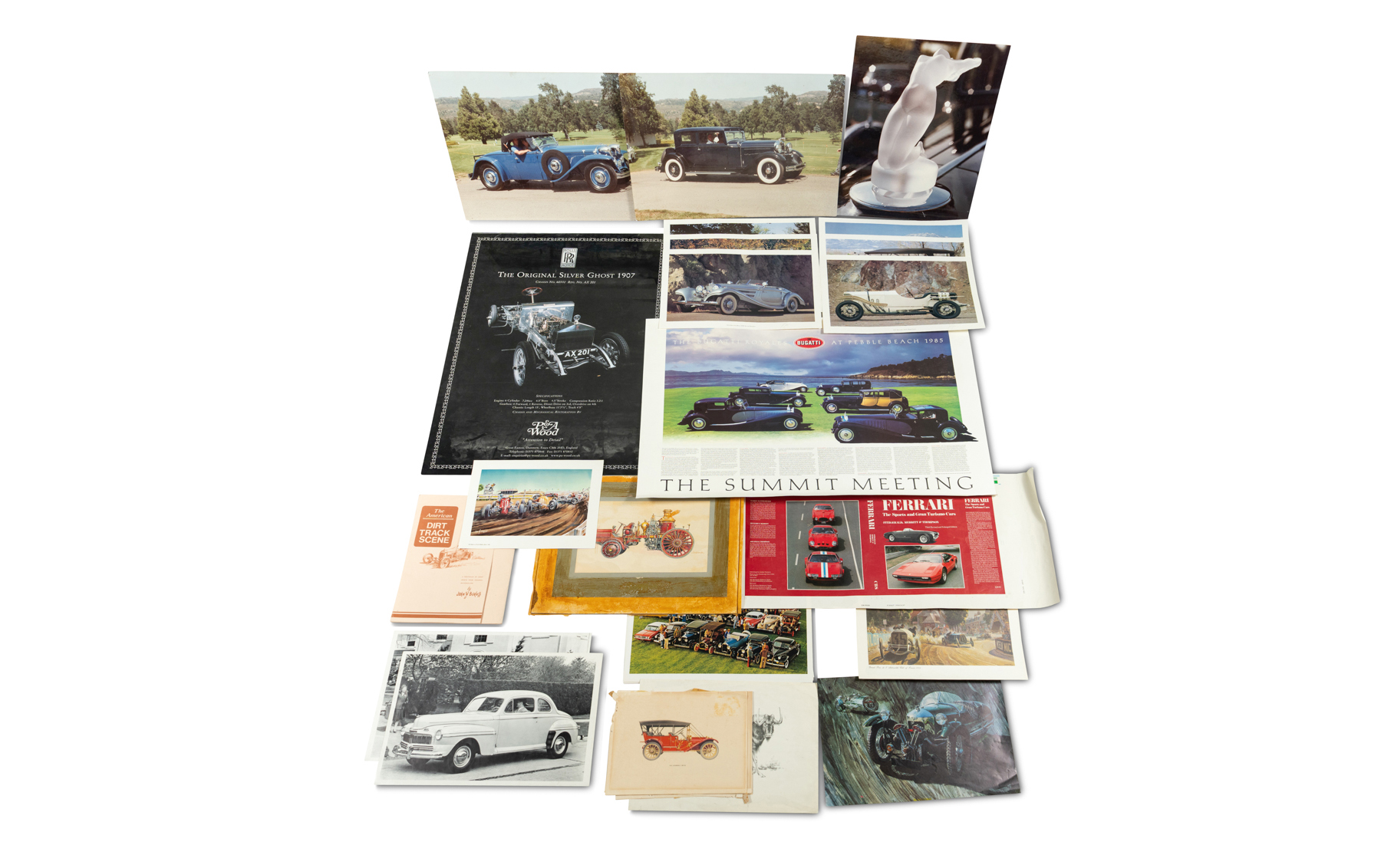 Selection of Harrah's Automobile Collection Literature and Posters ...