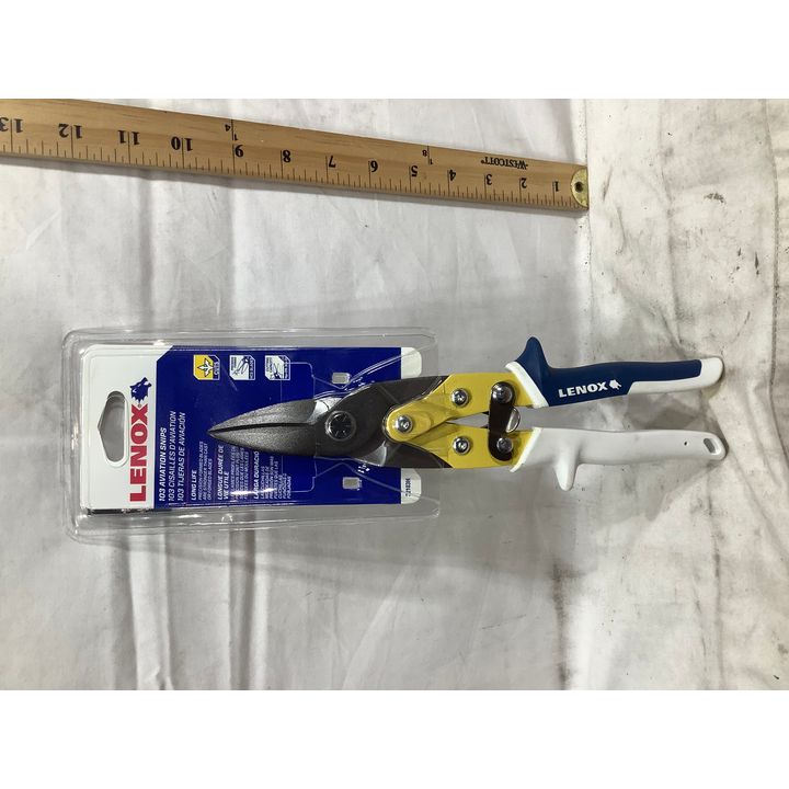 Lenox 103 Aviation Snips w/ Non-Slip Grip