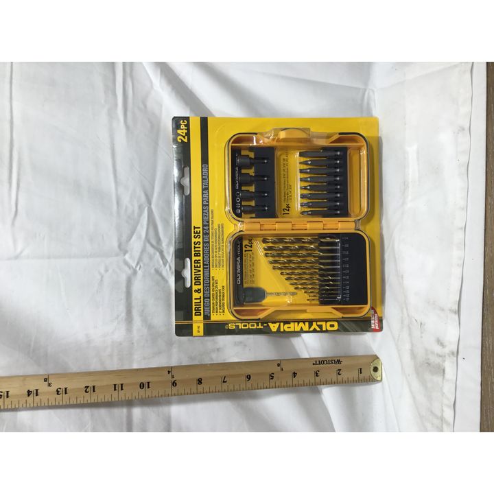 Olympia 24pc Drill & Driver Bits Set