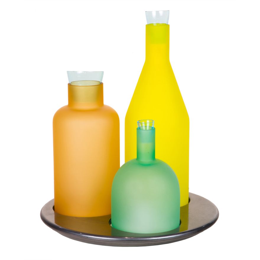 An Italian Murano glass lamp