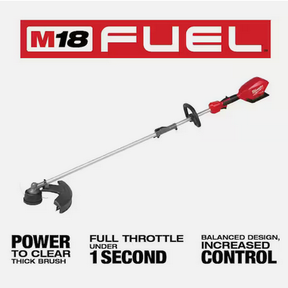 Milwaukee M18 FUEL 18V Lithium-Ion Cordless Brushless String Grass Trimmer C21